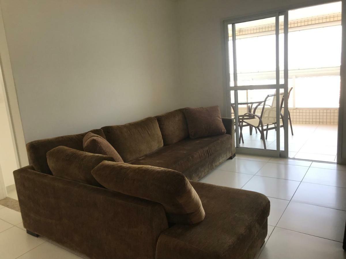 Apto Com Vista Para O Mar, 2 Vagas De Garagem E Churrasqueira Na Varanda Praia Grande  Exterior photo